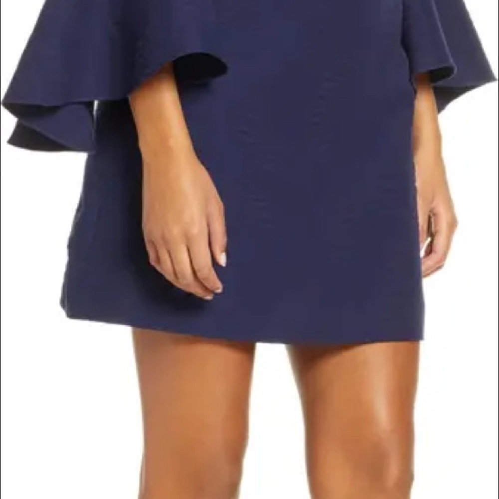 Lilly Pulitzer Kayla stretch dress Navy size 4 NWT - Picture 6 of 10